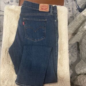 Levi's Women's Dark Blue Straight Leg Jeans #2